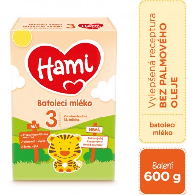 Nutrilon Hami 3 600 g – Hledejceny.cz