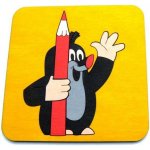 DoDo Krteček skládací obrázek Krtek s pastelkou 9 dílků – Hledejceny.cz