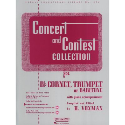 Concert and Contest Collection noty na trubku, klavír