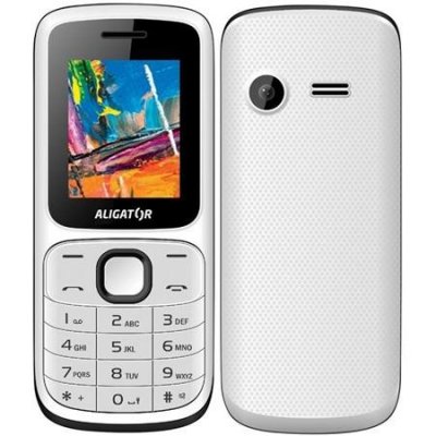 ALIGATOR D210 Dual SIM bílo-černá – Hledejceny.cz