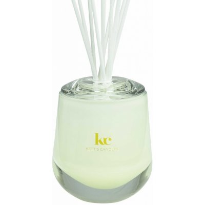 Kett´s Candles Tuscany Spring Luxusní vonný difuzér z českého skla víčko + tělo difuzéru + 15 stébel + 150 ml náplně – Zboží Dáma