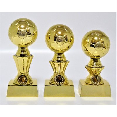 VIZINGR Zlatý míč trofeje X631-3-P500.01 X631-P500.01/18 cm – Zboží Dáma