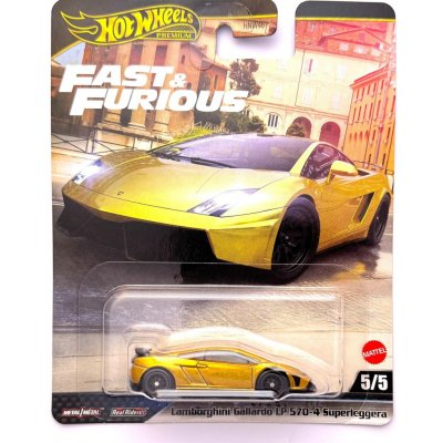 Mattel Hot Wheels Premium Fast & Furious Lamborghini Gallardo LP 570-4 Superleggera – Hledejceny.cz