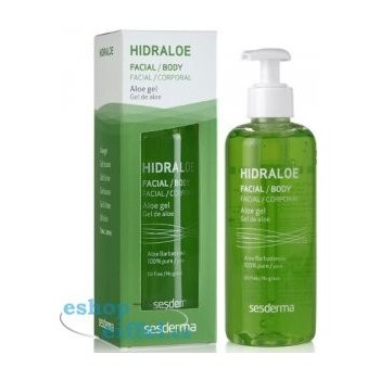 Sesderma Hidraloe zklidňující gel na obličej a tělo (Aloe Vera) 250 ml