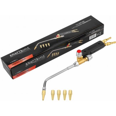 Hořák na tvrdé pájení, Kraft&Dele KD1823 – Zboží Dáma
