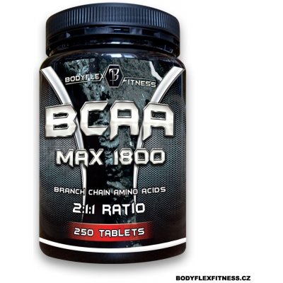 Bodyflex BCAA 1800 250 tablet – Zboží Mobilmania