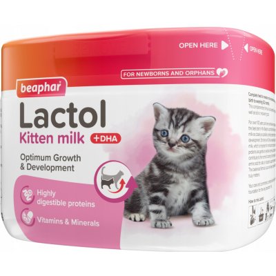 Beaphar Lactol mléko pro odchov koťat 500 g – Zbozi.Blesk.cz