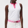 Dámské sportovní tílko J Lindeberg Leya Sleeveless Golf White