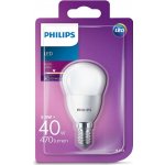 Philips LED Tropfenform E14 6W 40W Teplá bílá 470 lm matt – Zboží Živě