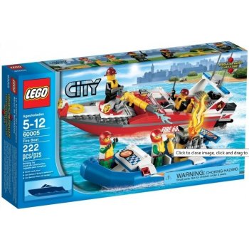 LEGO® City 60005 Hasičský člun