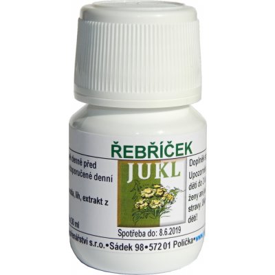 Jukl tinktura řebříček 30 ml – Hledejceny.cz