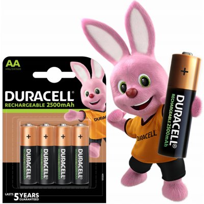 Duracell Stay Charged AA 2500mAh 4ks DURSTAYAA2400 – Sleviste.cz
