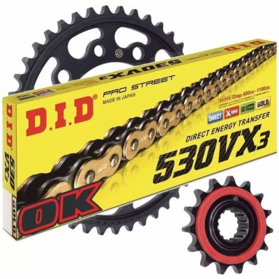D.I.D Řetězová sada Ducati 1200 Multistrada Enduro 16-18 | Zboží Auto
