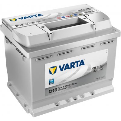 Varta Silver Dynamic 12V 63Ah 610A 563 400 061 – Zbozi.Blesk.cz