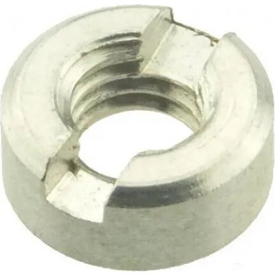 Matice kruhová s drážkou DIN 546 nerez A1 M2,5 – Hledejceny.cz