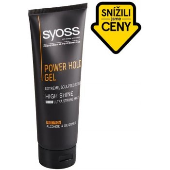 Syoss Men Power Hold Extreme gel stylingový 250 ml