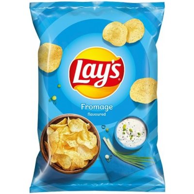 Lay's Smažené bramborové lupínky s příchutí smetanového sýra a bylin 60 g – Zboží Mobilmania