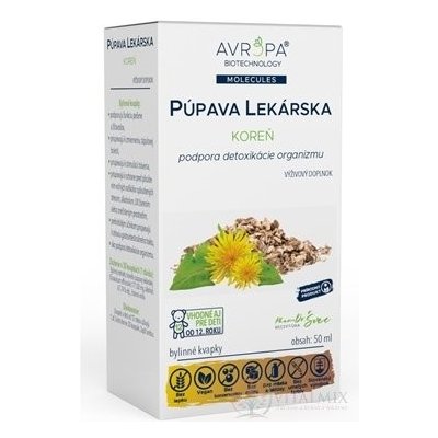 Avropa Pampeliška LÉKAŘSKÁ kořen bylinné kapky 50 ml – Hledejceny.cz