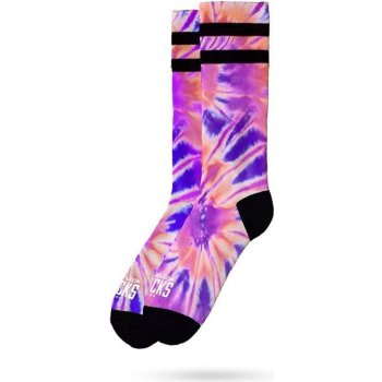 American Socks Tie Dye Tripping fialová