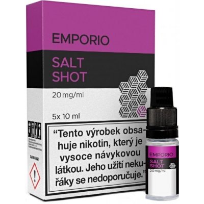 Imperia Emporio Salt Shot Dripper 5 x 10 ml 20 mg – Hledejceny.cz