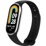 FIXED Silicone Strap pro Xiaomi Mi Band 8, černý FIXSSTB-1176-BK – Zboží Mobilmania