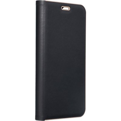 Pouzdro Forcell LUNA Book Gold Xiaomi Redmi Note 10 5G / Poco M3 Pro / Poco M3 Pro 5G černé – Zboží Mobilmania