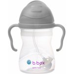 b.box hrneček s brčkem šedý 240 ml – Sleviste.cz