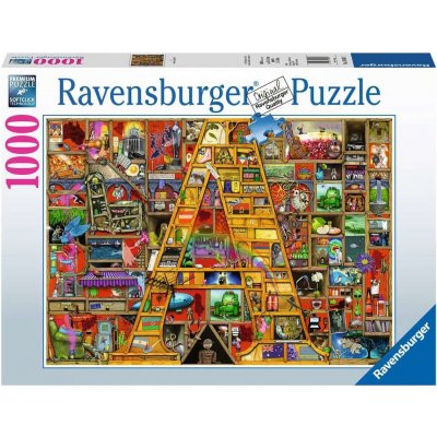 Ravensburger 19771 Colin Thompson: Úžasná abeceda písmeno A 1000 dílků