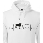 Canvas Stafordšírsky bulteriér tep bílá – Sleviste.cz