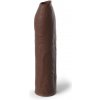 X-tensions Elite Pipedream Fantasy Uncut Silicone Penis Enhancer Brown