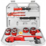 Ruční závitnice na trubky 10 ks 1/4-1 1/14", Deget V07515 – Hledejceny.cz