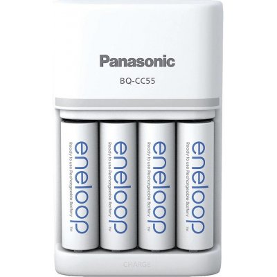 Panasonic Smart & Quick BQ-CC55 +4x AA