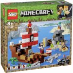 LEGO® Minecraft® 21152 Dobrodružství pirátské lodi – Sleviste.cz