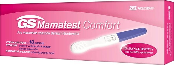 GS Mamatest Comfort 10 Těhotenský test 1 ks od 65 Kč - Heureka.cz
