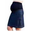 Těhotenská sukně Jožánek Klára těhotenská riflová sukně ke kolenům jeans