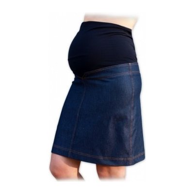 Jožánek Klára těhotenská riflová sukně ke kolenům jeans