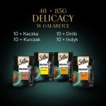 Sheba Select Slices in jelly kuře krůta kachna drůbeží 40 x 85 g – Sleviste.cz