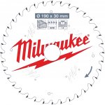 MILWAUKEE Kotouče pro okružní pily CSB P W 190 x 30 x 1,6 x 36ATB 1 ks 4932471301