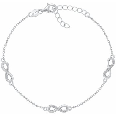 Brilio Silver náramek BRC179W – Hledejceny.cz