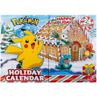 Jazwares Adventní kalendář Pokémon Fighting Figures Holiday 2023 *Verze DE/FR/NL* – Zbozi.Blesk.cz
