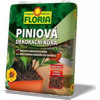 AGRO FLORIA Piniová kůra JEMNÁ 5 L