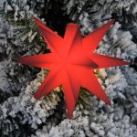 Haushalt international LED Hvězda červená 12 cm – Hledejceny.cz