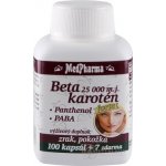 MedPharma Beta karoten 25 000 m.j. 107 tobolek – Hledejceny.cz