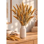 Setárie sušená hořčicová (Setaria Italica), svazek 150g – Hledejceny.cz