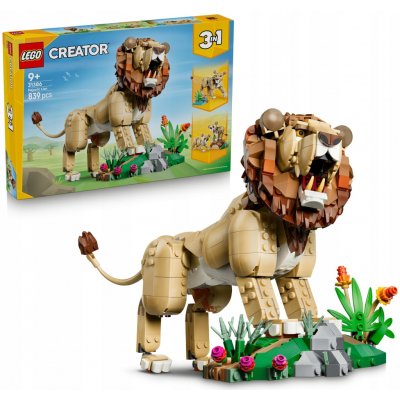LEGO® Creator 31386 Divoká zvířata: Majestátní lev – Hledejceny.cz