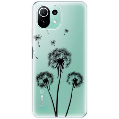 Pouzdro iSaprio - Three Dandelions - black Xiaomi Mi 11 Lite / Xiaomi 11 Lite 5G NE – Zbozi.Blesk.cz