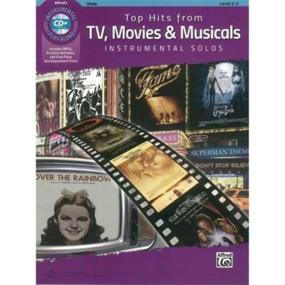 Top Hits From TV Movies & Musicals Viola + CD