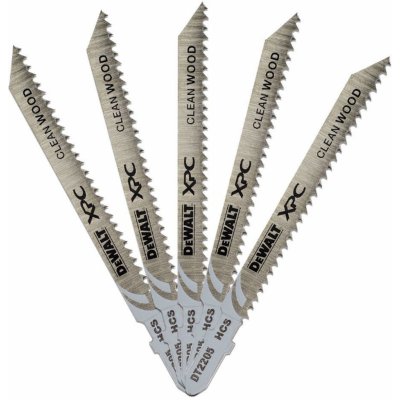 DeWALT DT2209 pilový plátek na dřevo a plasty do 60mm čistý řez pro přímočaré pily 100mm 5ks – Zboží Dáma