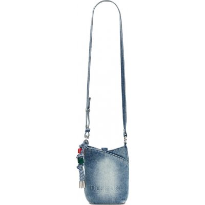 Desigual dámská crossbody kabelka Half Logo Denim 26SAYD035005 – Hledejceny.cz