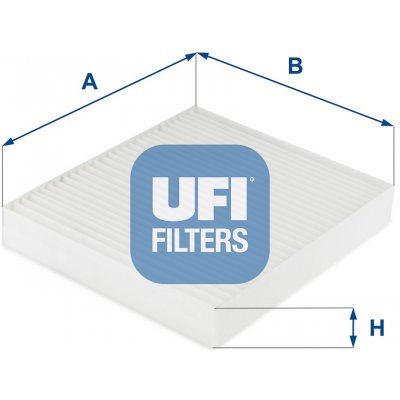 Filtr, vzduch v interiéru UFI 53.249.00 – Hledejceny.cz